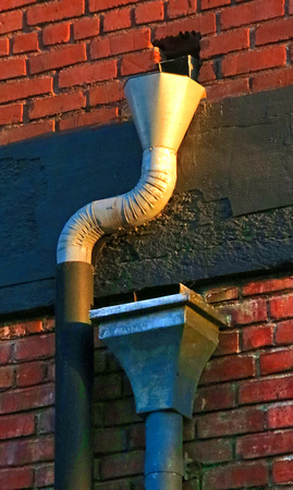 Two Downspouts