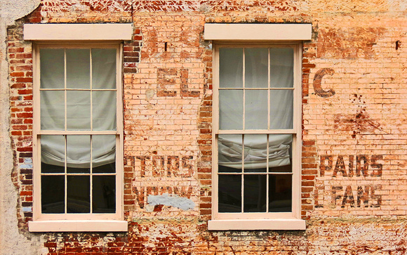 Old Sign and Windows