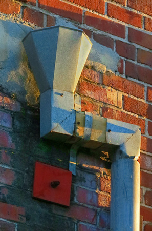 Angled Downspout
