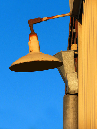 Lamp and Downspout
